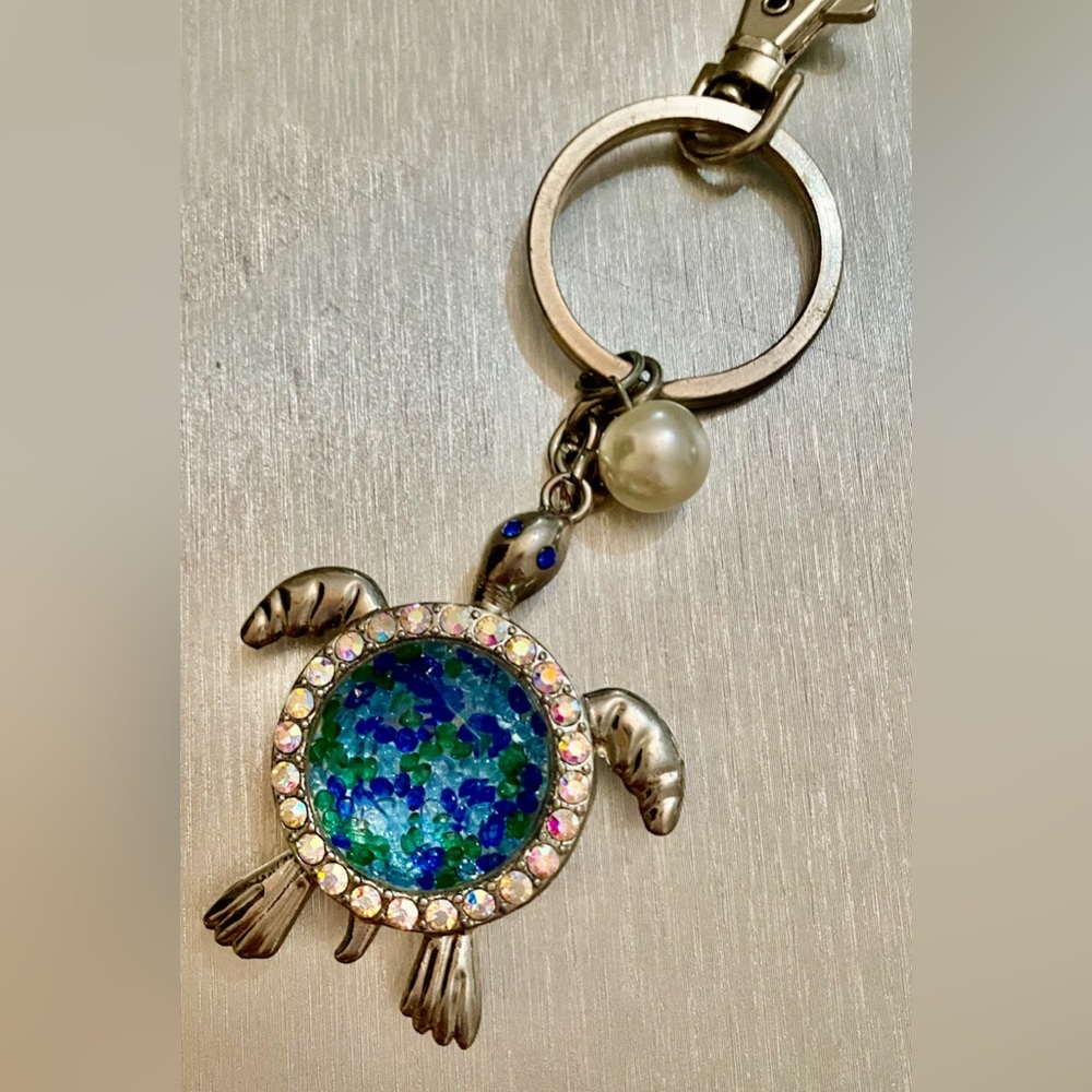 Turtle keychain/purse charm